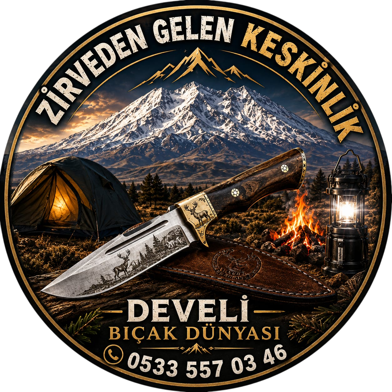 Develi Bıçak Dünyası Logo