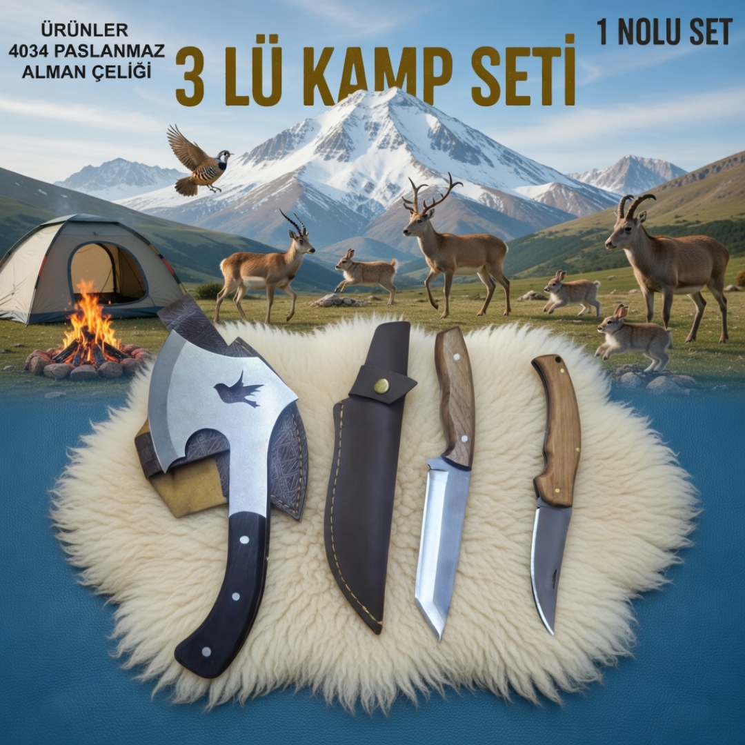 Kamp Seti 3 lü Efsane Lot