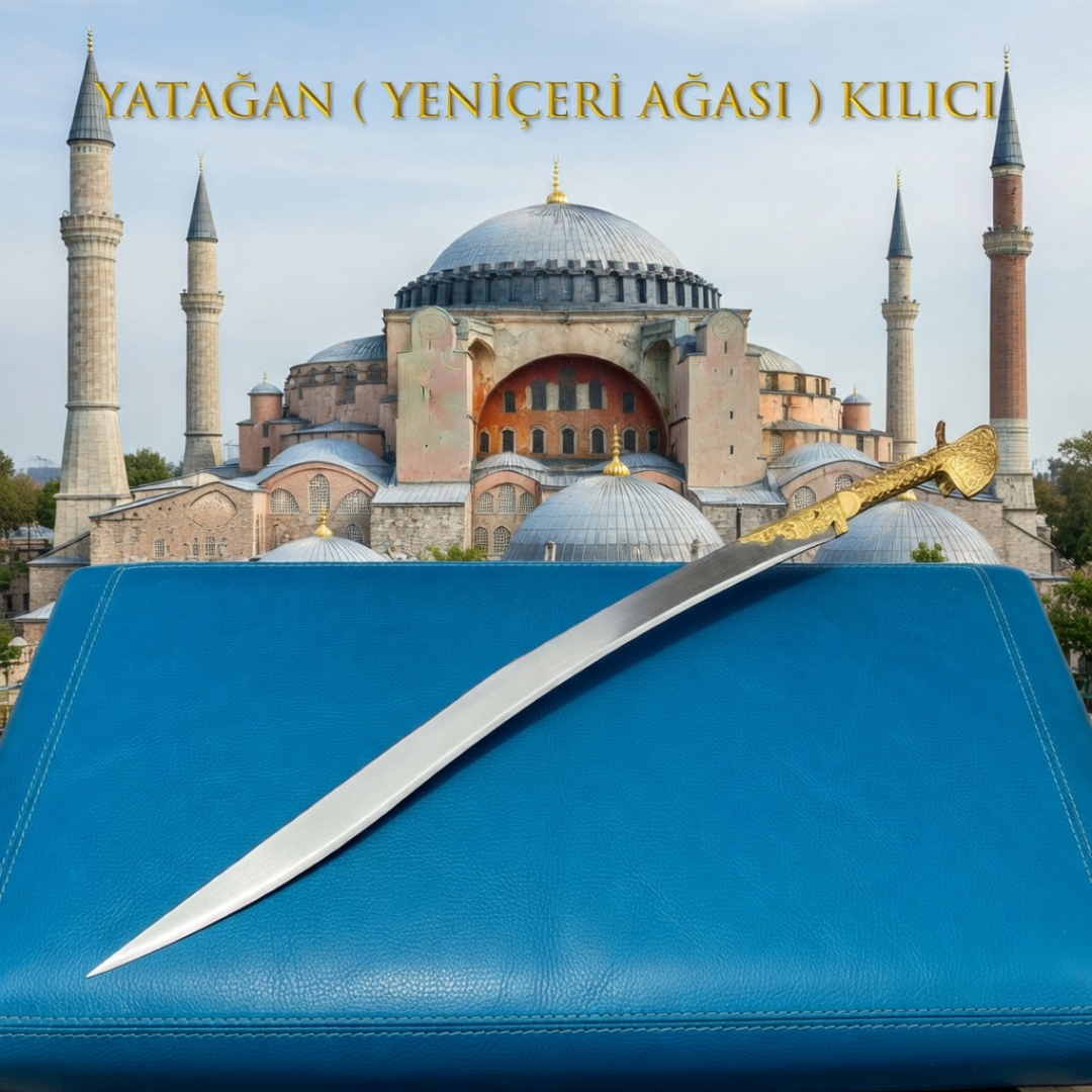 Pirinç Kabze Yatağan Kılıcı 75cm