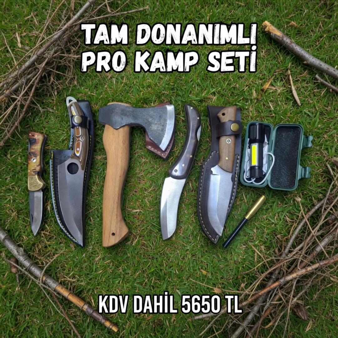 Tam Donanımlı Profesyonel Kamp Seti 1