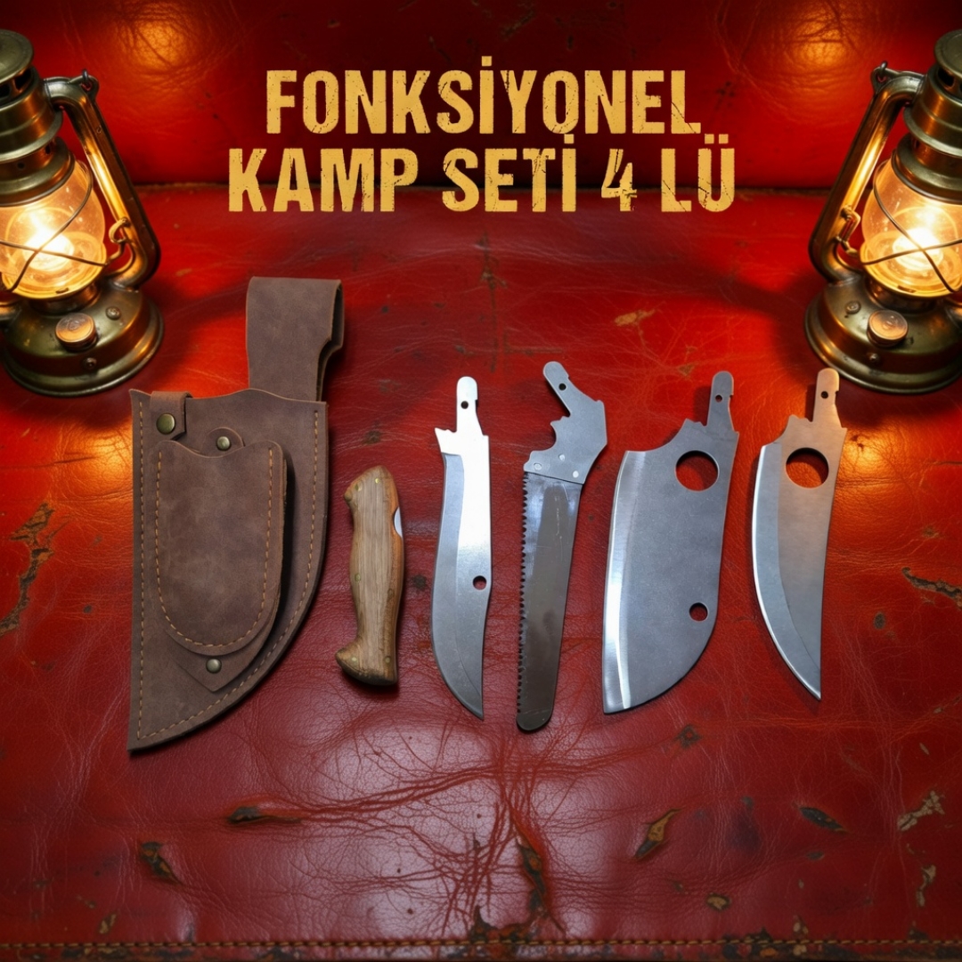 Fonksiyonel Bıçak Seti - 4'lü Bıçak