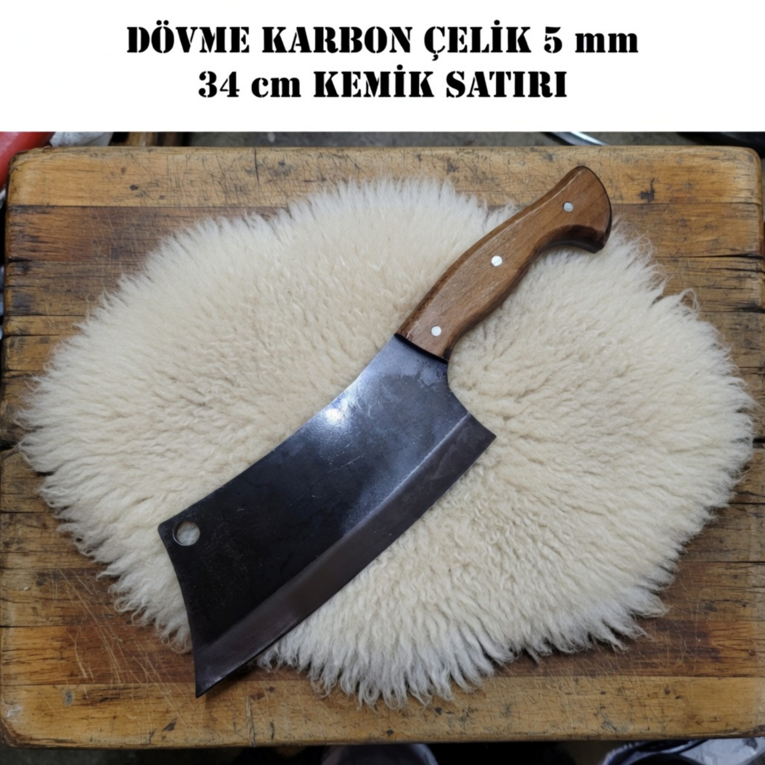 Karbon Çelik Satır 34 cm – 5 mm