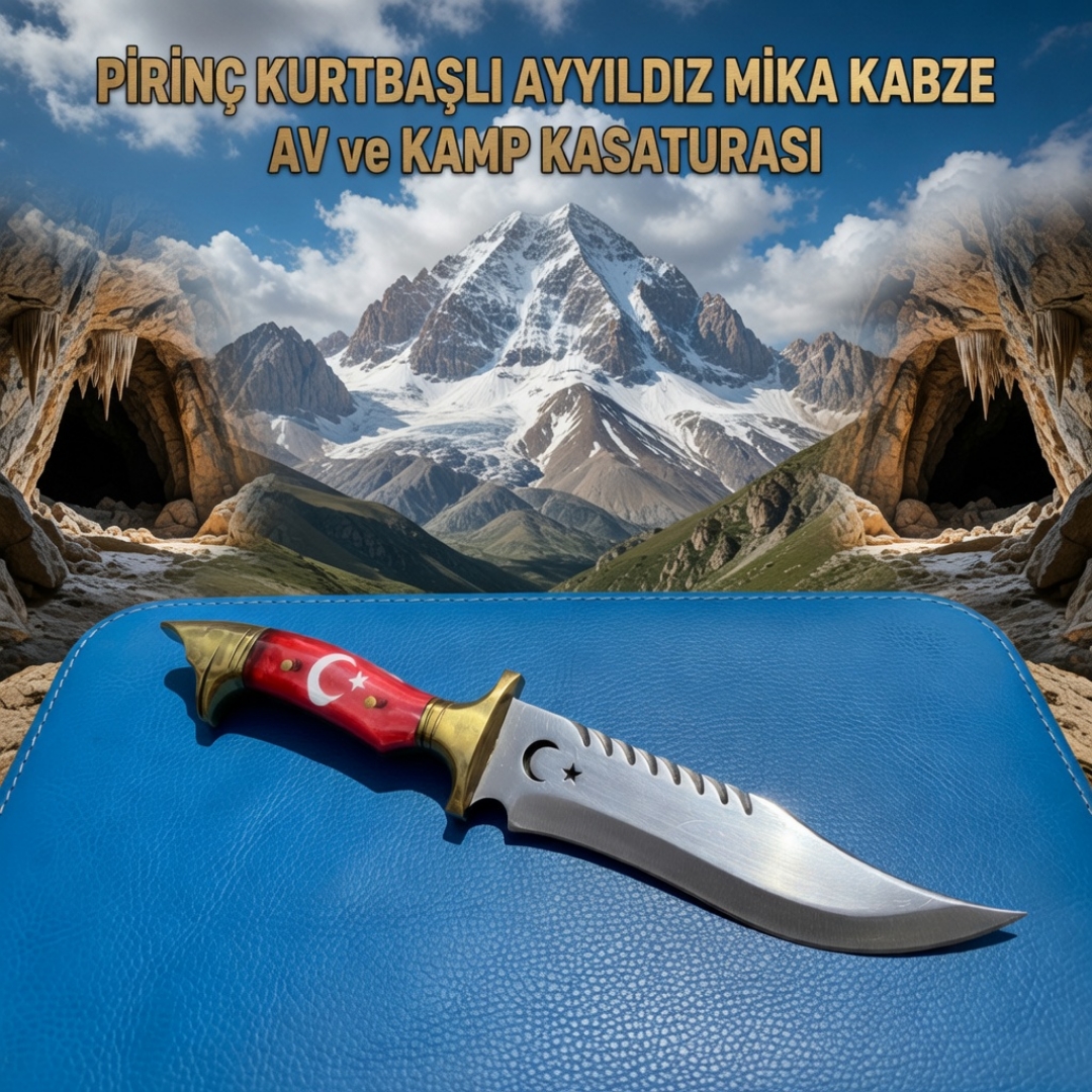 34 Cm Ayyıldız Mika Kabze Kasatura