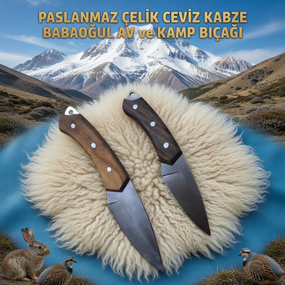 Baba Oğul Av ve Kamp Bıçağı 21 cm