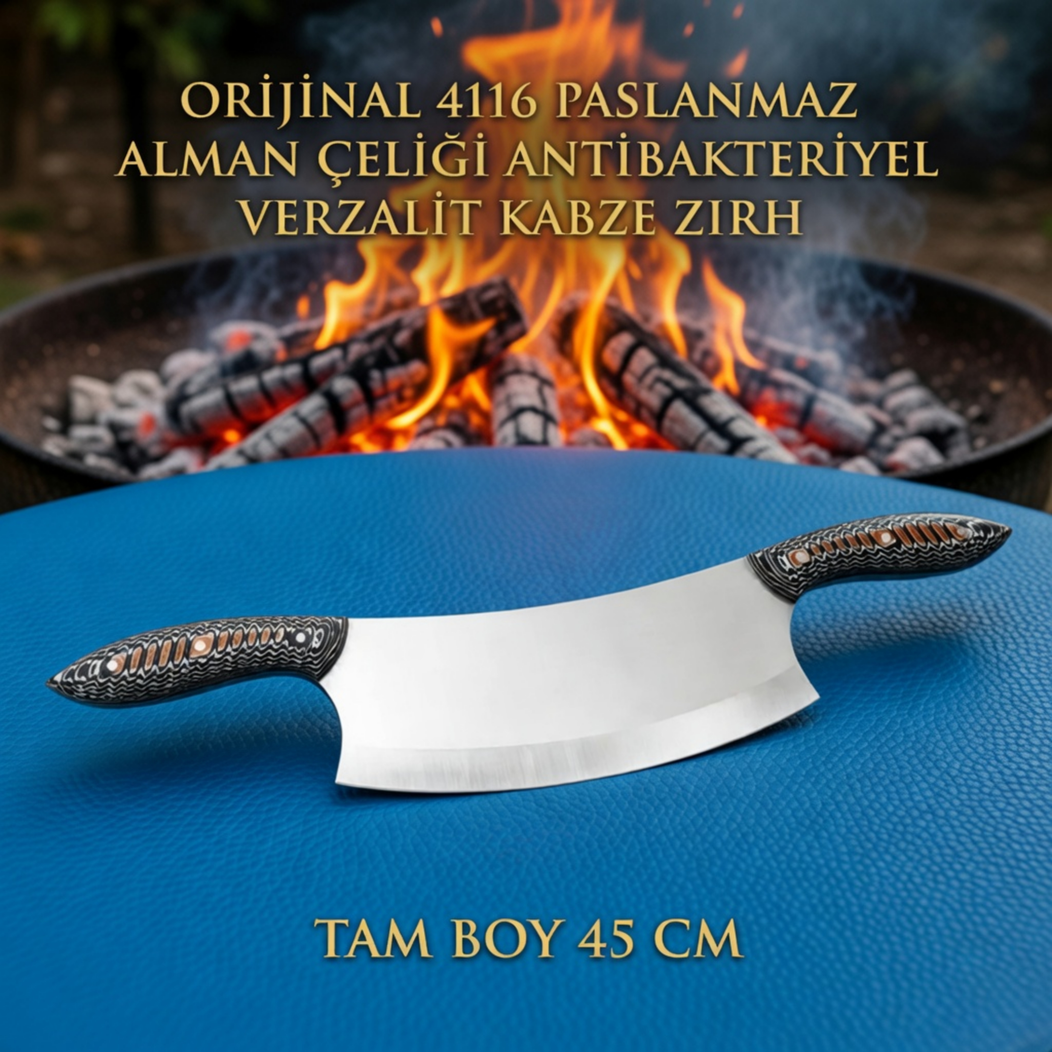 Çift Kollu Zırh 45 cm