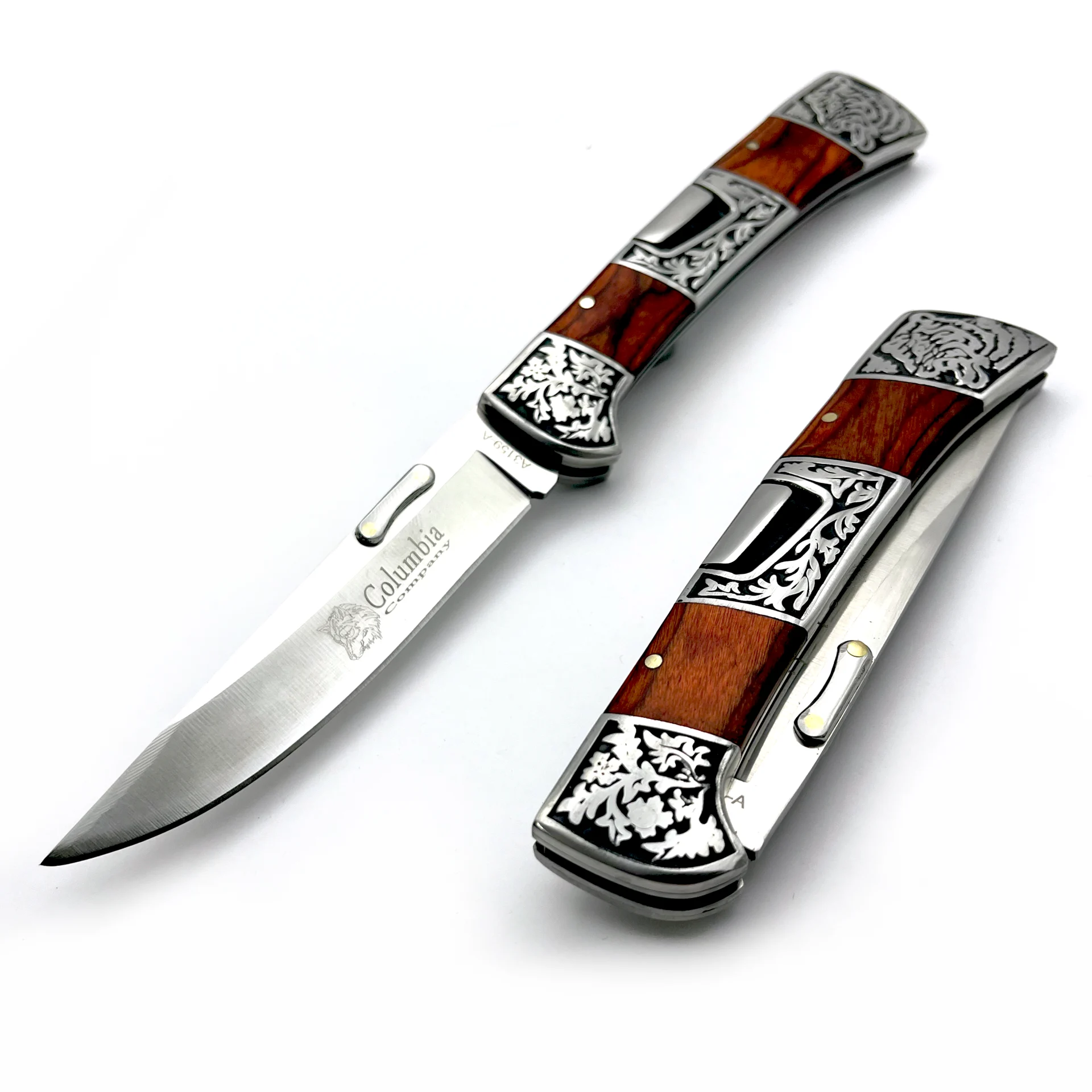 Columbia A3159-A Kaplan İşlemeli Çakı