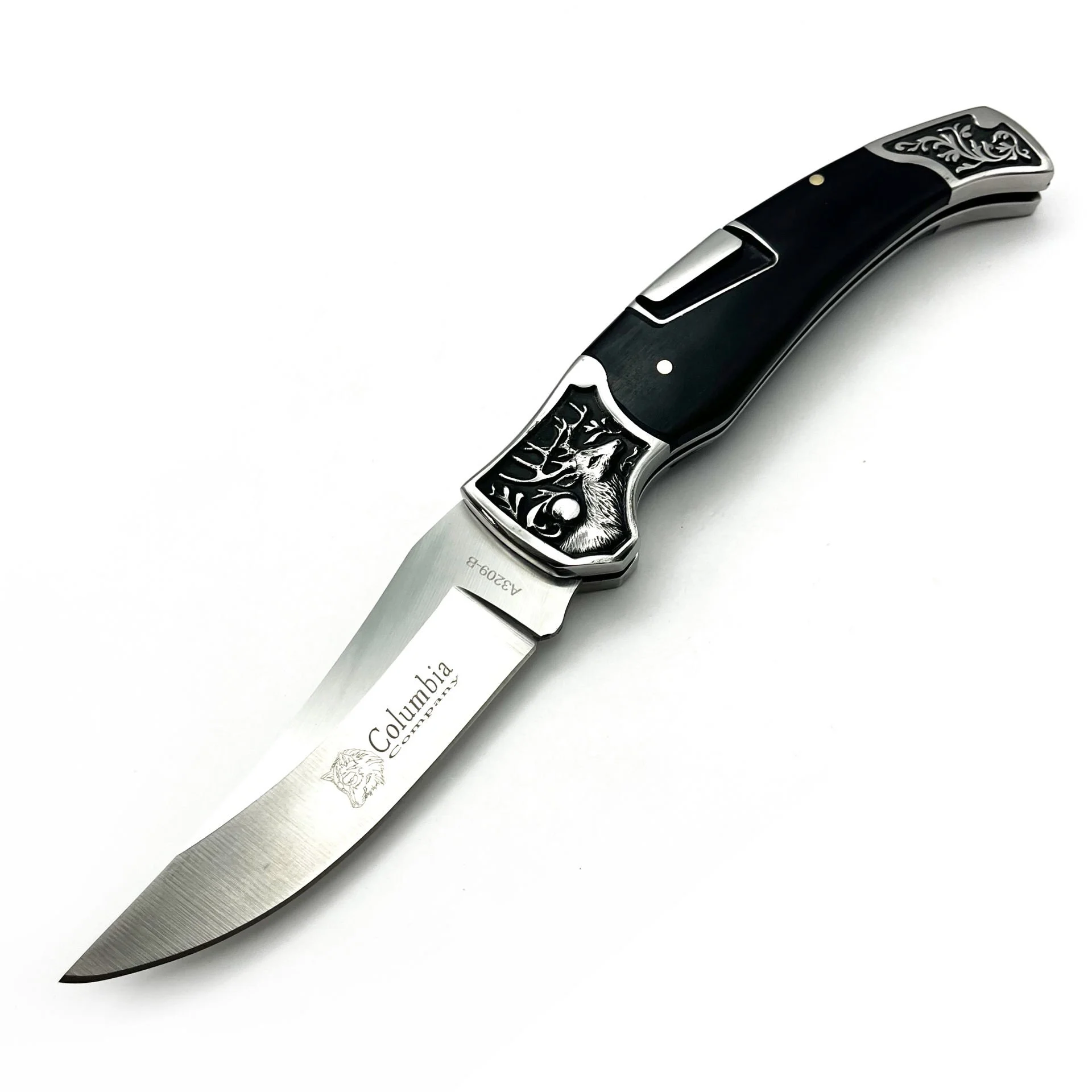 Columbia A-3209-B Deer Hunter Geyik Desenli Çakı